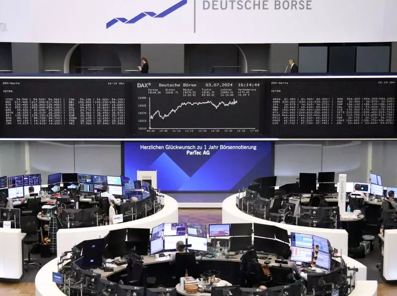 European Shares Rise Amid Optimism on U.S. Interest Rate Cuts